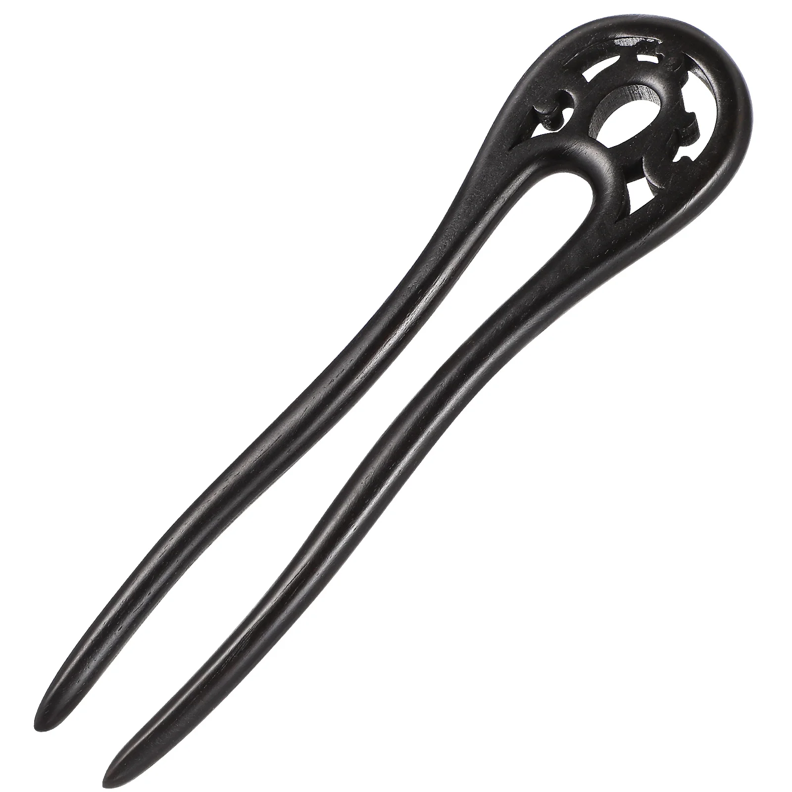 

Bun Ebony Hairpin Girl Accessories Pins Bamboo U-shaped Vintage Chopsticks