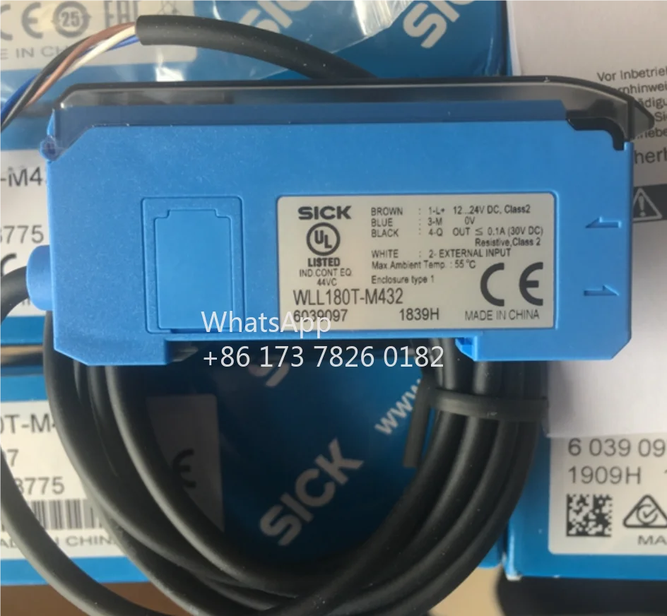 

New Original Germany SICK Fiber Amplifier WLL180T-M432