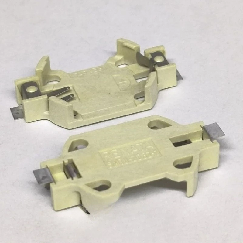 5PCS/LOT SMTU2032-LF SMD  Holder for CR2032 Coin Cell Battery SMT Mount Electroacoustic Device