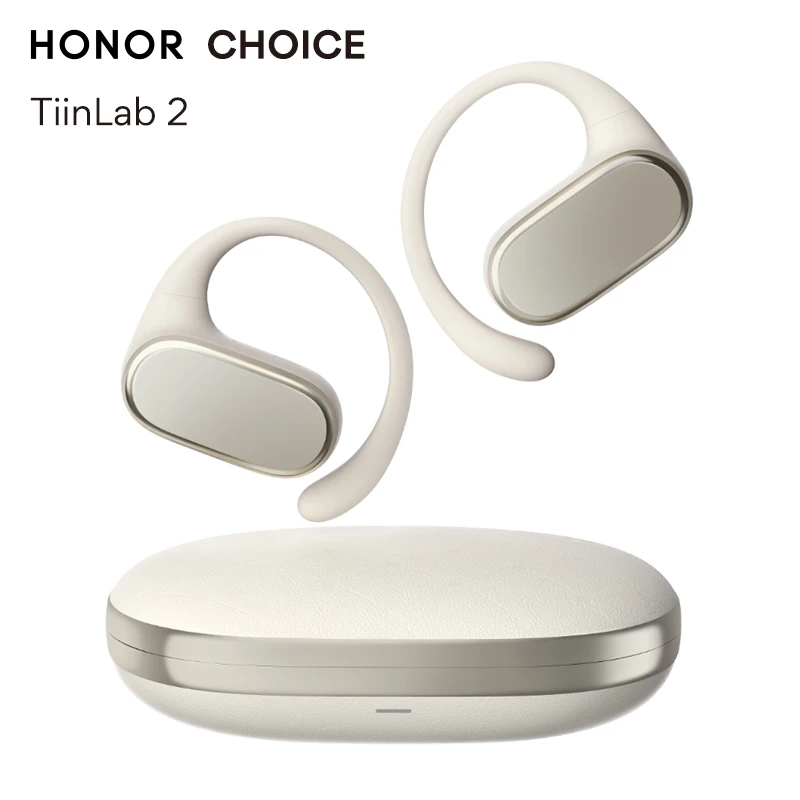 

Наушники HONOR CHOICE TiinLab 2 с открытым ухом, беспроводные Bluetooth 5.3, с шумоподавлением для звонков, для фитнеса и бега
