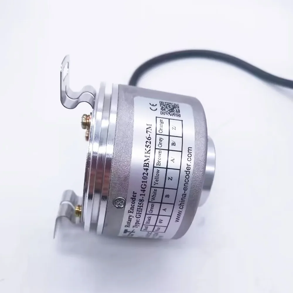 Customizable    Customized Model Hollow Shaft Rotary Encoder 14 mm Hole  5-26V Voltage