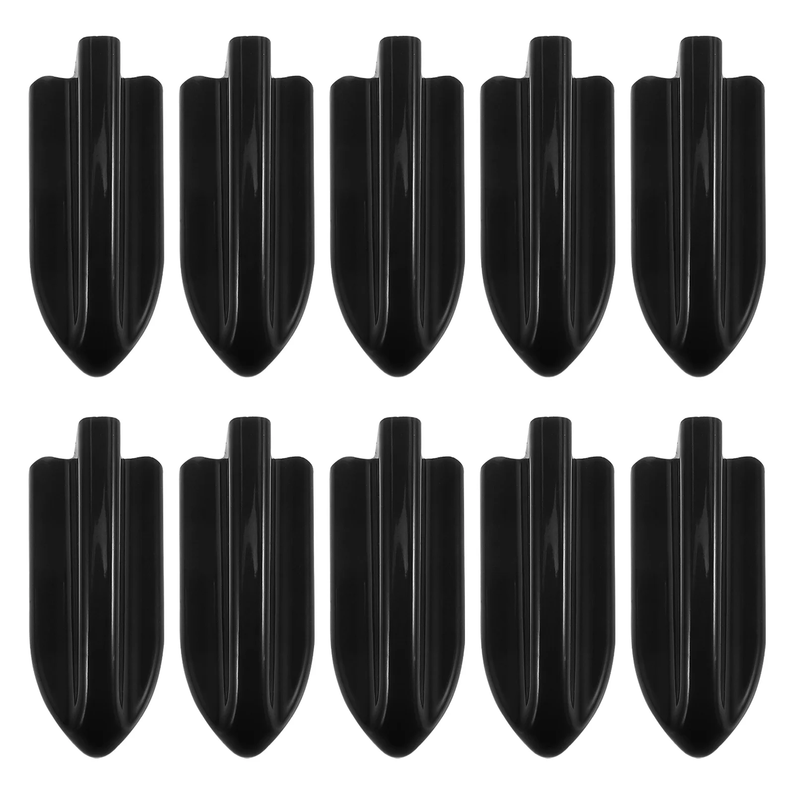 

10Pcs Universal Car Shark Fin Antenna Decorative Car Roof Sticker Signal Installation for Suv