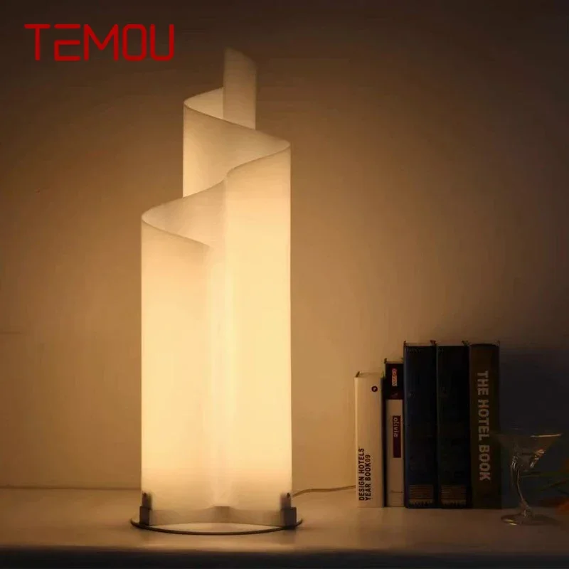 TEMOU Nordic Table lamp Designer Luxury Creativity Living Rooms Bedrooms Hotels Villas Minimalist Artistic Lighting Fixtures