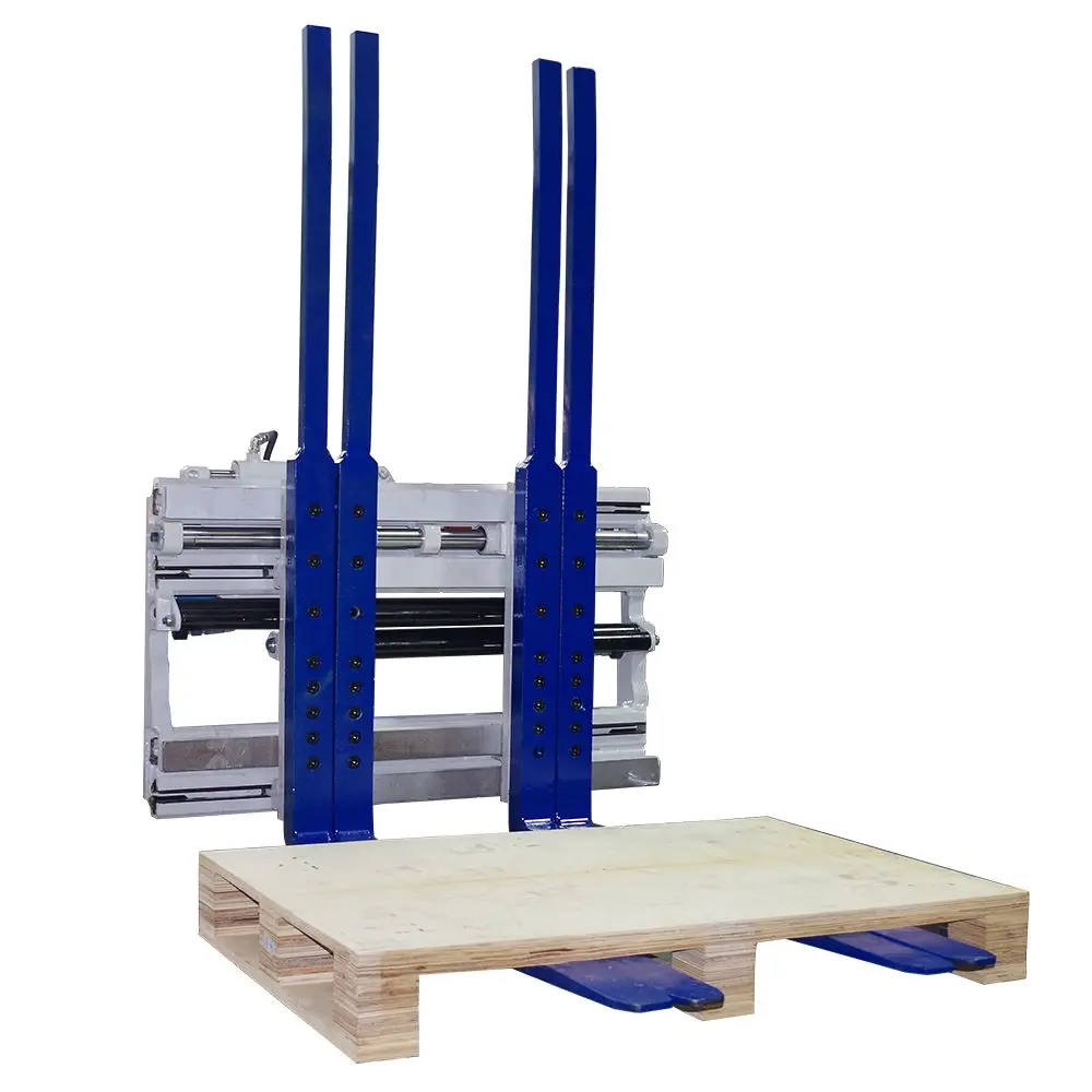 Single/double Pallet Handler High Quality Forklift Attachment Customized Size