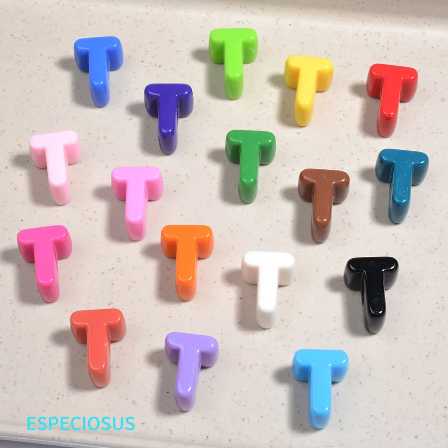 Multi Color Big Hole Acrylic Letter Beads Children Handcraft Ornament Alphabet Spacer Necklace Accssories DIY Jewelry Department image 3