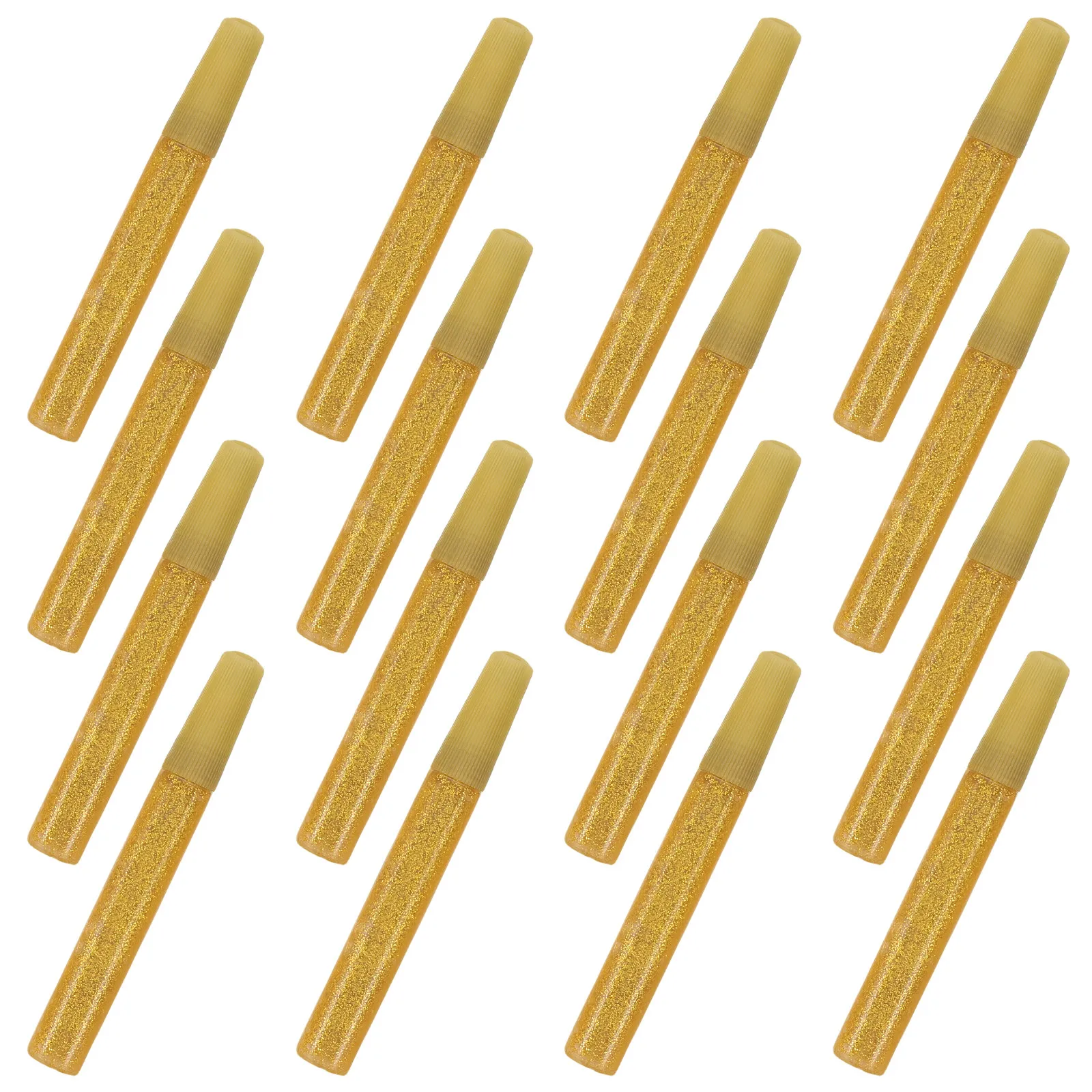 

50Pcs Glitter Glue Pens Gold Powder Glue Stick for Crafts Drawing Outlining DIY Art Projects Creative Use