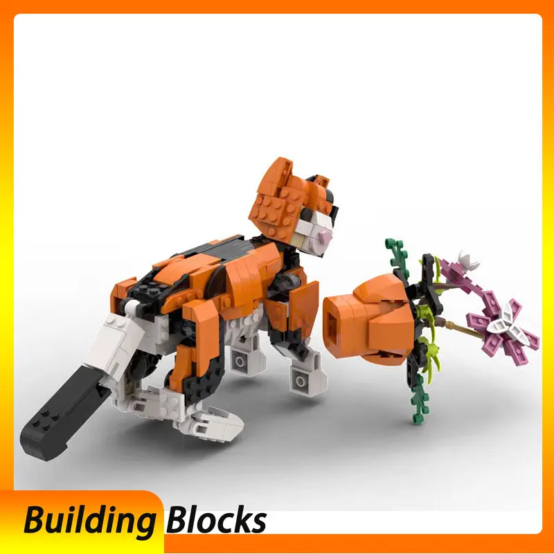 

Small Particle Building Blocks MOC-232736 440pcs Animal Building Toy 3D Model Gift Educational DIY Ornament