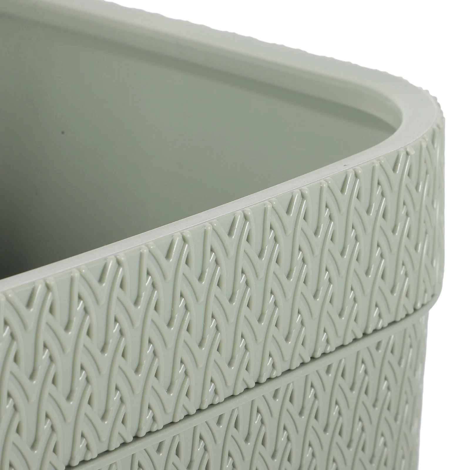 

Wicker Wastebasket Vintage Style Trash Can For Bedroom Office Kitchen Home Decorative Garbage Bin Storage Container