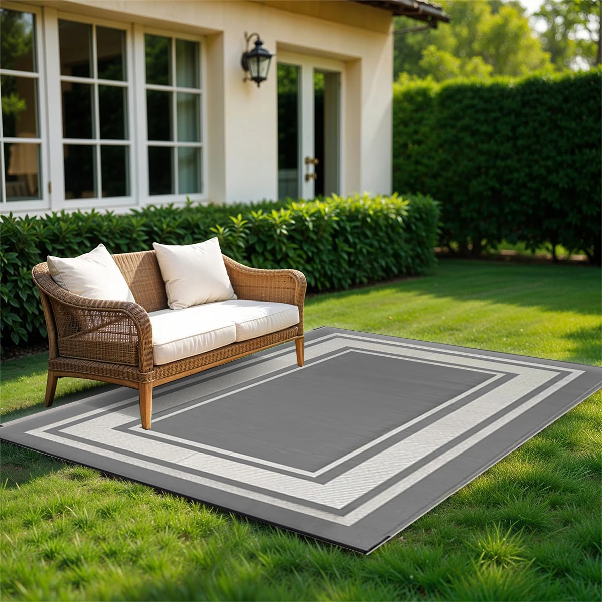 RURALITY アウトドアラグ 防水 パティオクリアランス - Outdoor Camping Mats Large のレビューと価格