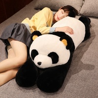 120cm Giant Panda Plush Toys Soft Sleep Pillow Lovely Cartoon Animal Bear Stuffed Baby Doll Classic Kids Birthday Gifts