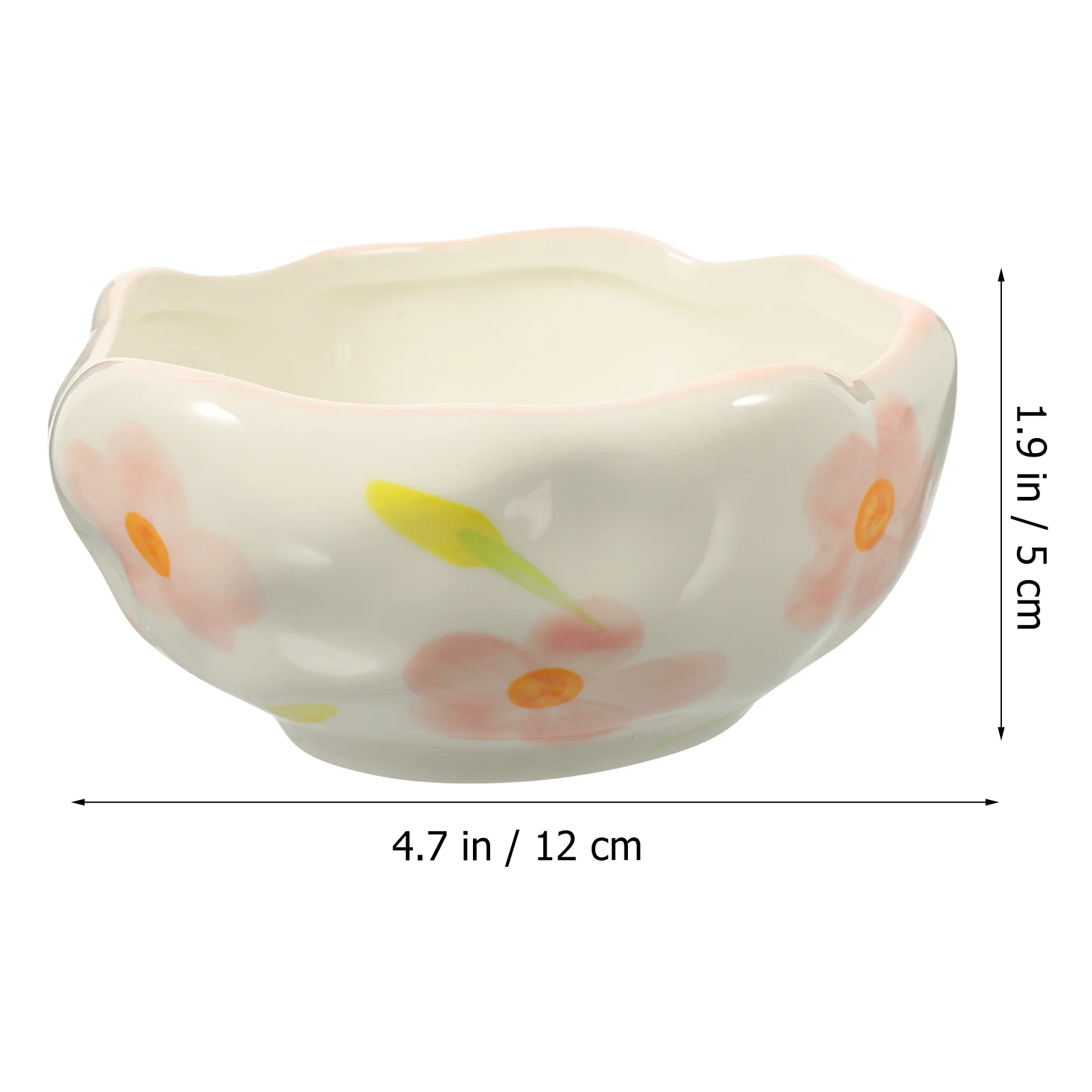 

Simple Display Dish Porcelain Food Server Jelly Salad Bowls Handmade Ceramic Container Ramen