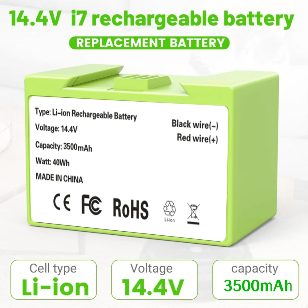 14.4V 3500Mah Repla…