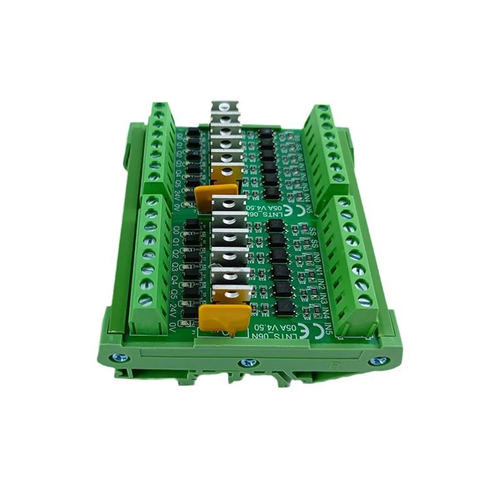 1 مجموعة 12-CH PLC تيار مستمر تضخيم مجلس LNTS-12N لهب البلاستيك 12 فولت-24VDC عالية الطاقة 12 قناة PLC لوحة تحكم