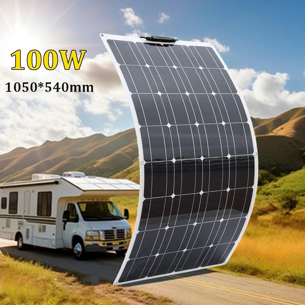 12v zonnepaneel 450w 400w 300w 150w flexibel fotovoltaïsch paneel 12v 24v acculader camper boot huis dak balkon reizen EU magazijn DHL verzending