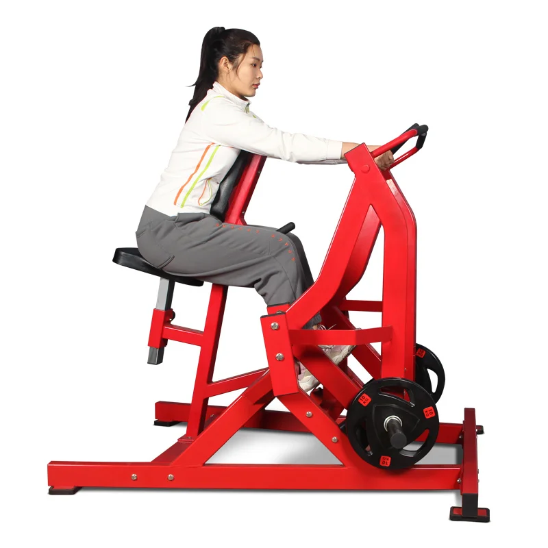 

Gym Use Iso Lateral Rowing Machine Plate Loaded Seated Row Chest Supported Row Machine