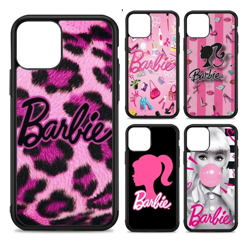 B-Barbies Movie Phone Case Silicone PC+TPU For For iPhone  11 12 13 14 15 16 Plus Pro Max Cover