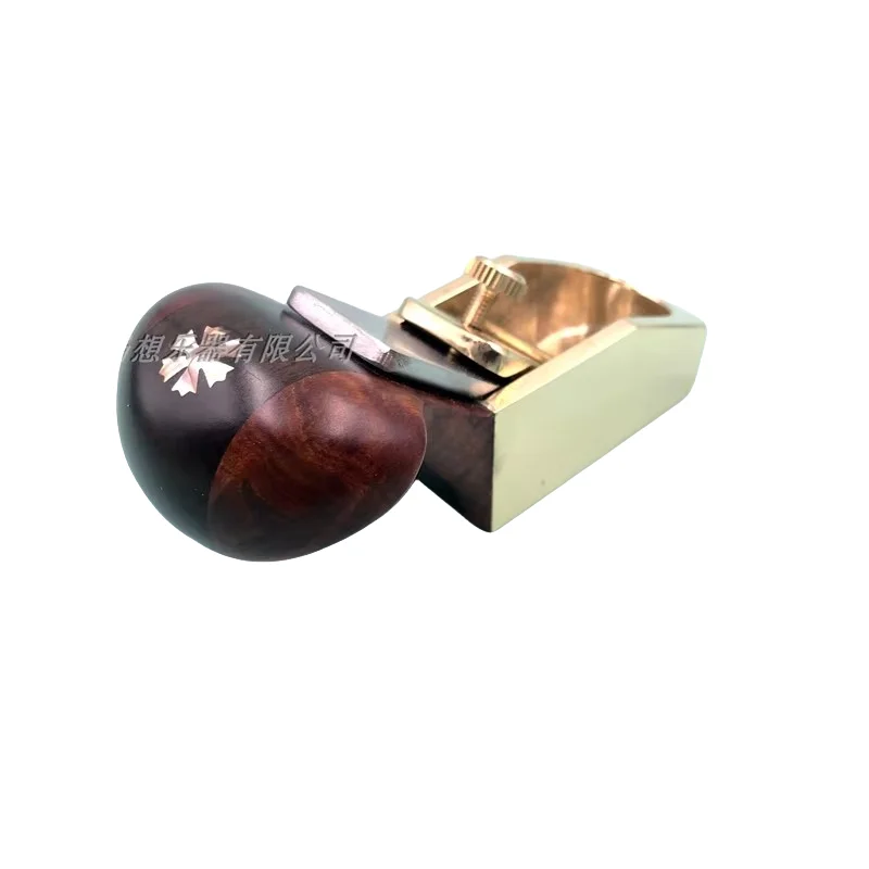 Planer 41mm Brass Wrap Splendid Blackwood Convex Cutter Luxurious Curved Sole/Flat Bottom Planes, Luthier Woodworking Tools