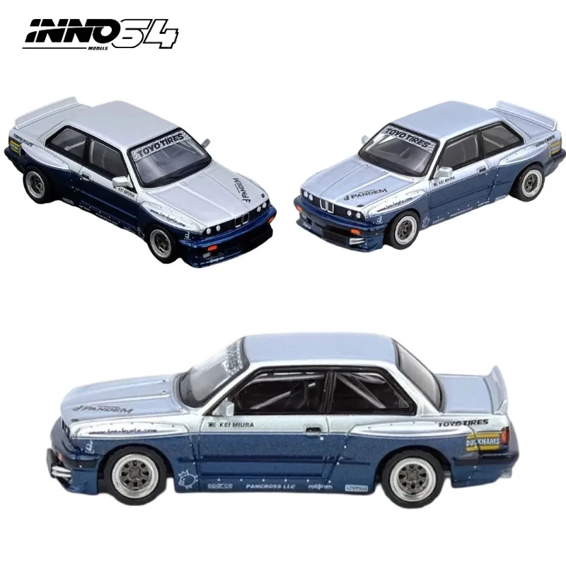

INNO 1:64 BMW PANDEM E30 M3 V1.5 Cast Alloy Car Model, Boys' Collection Decorative Item, Gift Toy for Friends.