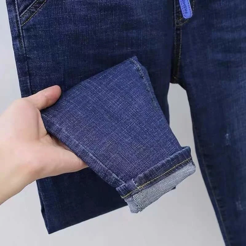 Women Jeans S-5XL Spring Autumn Casual Stretch High Waist Denim Pants Ladies Vintage Harem Trousers Vaqueros Mujer