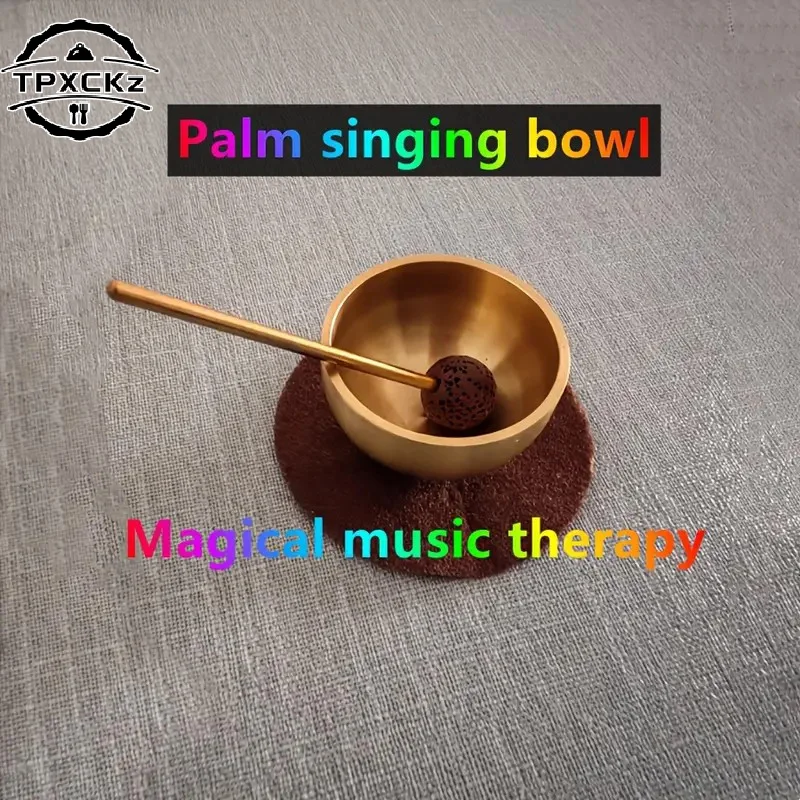 Tibetan Singing Bowl Handmade Copper Meditation Bowl For Sound Healing And Meditation Mini Singing Bowls Percussion Instruments