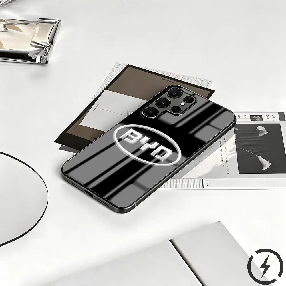Performance car B-BYD-ES Phone Case For Samsung S26 S25 S24 S23 S22 S21 S20 Plus Ultra Fold A Glass Magnetic Case