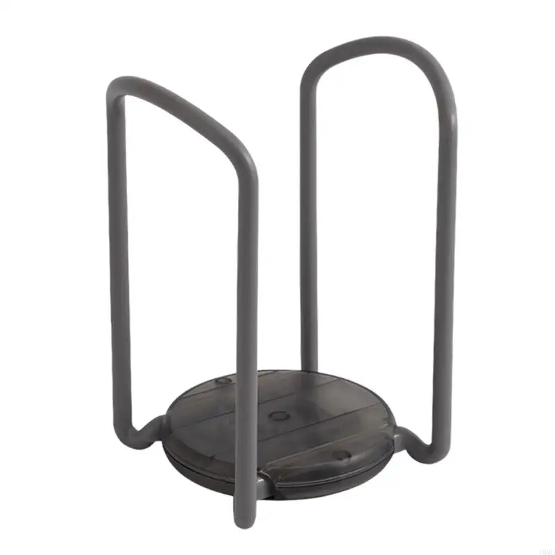 Vertical Plastic Dish Rack Stands Stable Holds Heavy Dishes Prevents Tipping JOMD