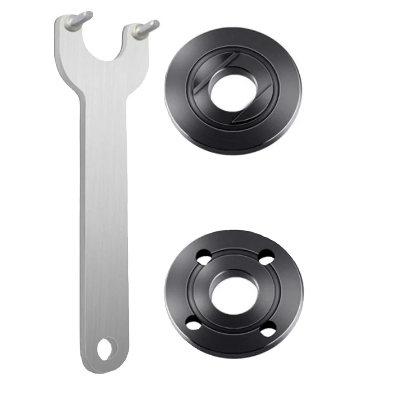 193465-4 224568-4 5/8-11 Angle Grinder Flange Lock Nut Wrench Kit 224399-1 Fit For Makita Milwaukee Black & Decker