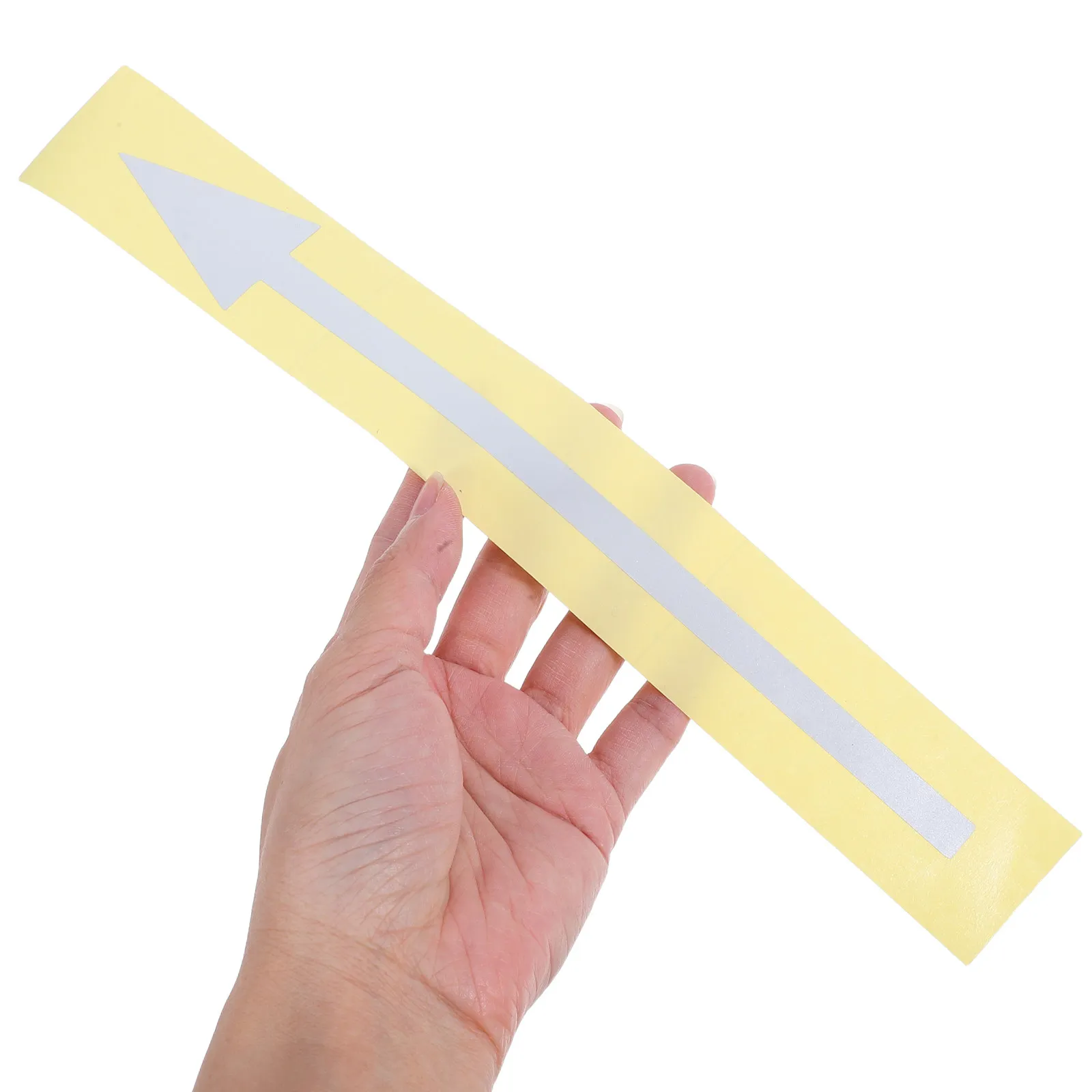 

5 шт. больших светоотражающих наклеек-стрелок, самоклеящиеся, водонепроницаемые, для почтовых ящиков, наружных указателей, легко устанавливаются, съемные, для ночного использования