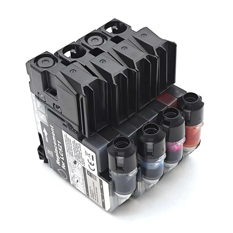 LC521 LC-521 ink cartridge suitable For Brother DCP-J1260W DCP-J1310DW DCP-J1313DW DCP-J1360DW J1460DW Printer
