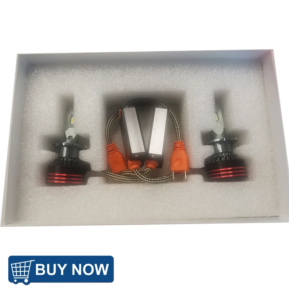 

Автомобильные фары Светодиодная лампа 120 Вт для D2H H1 H3 H4 H7 H8 H9 H11 9005 9006 9012 Больше 6000K Температура более 30000 часов Работает