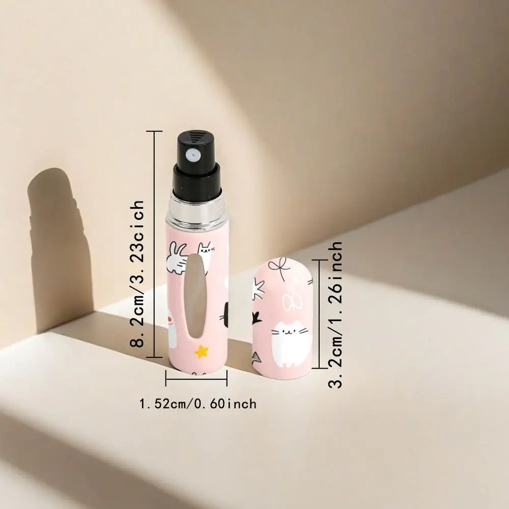 ポータブル 5 ミリリットルミニ香水瓶漏れ防止空の空の化粧品容器詰め替え香水調剤ボトル