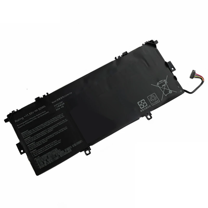 Baterai Laptop UGB C31N1724 Baru UNTUK ASUS ZenBook 13 UX331U UX331UAL U3100FAL UX331FAL UX331FAL-EG017R EG027R 11.55V 4335MAh