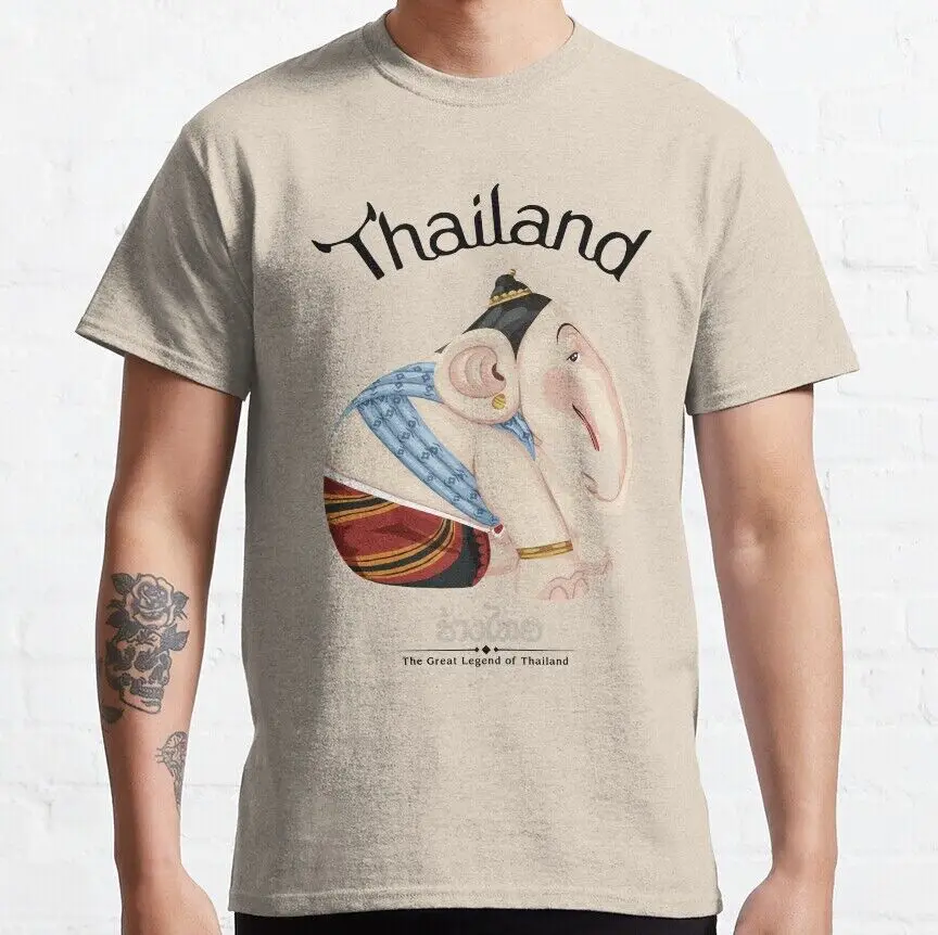 Chang Thai Classic    Unisex summer T-shirt Cotton fashion couple clothes