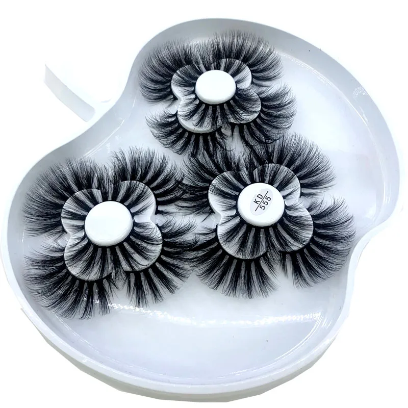HBZGTLAD 9 Paar 8-25mm 3D Nerz-Wimpern Flauschig und Geschwungen Weich und Locker Maßgefertigte Box mit Natürlich Aussehenden Nerz-Wimpern – Detail 33