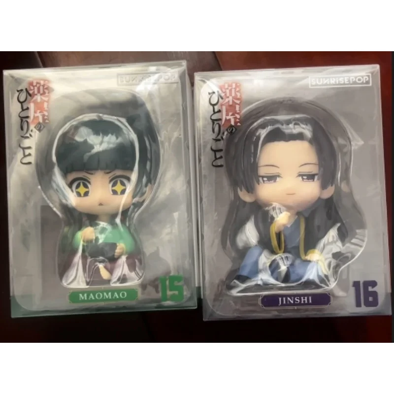 

Подлинная сидячая кукла ручной работы Sunrisepop Medicine House Girl's Whispering Cat Ren'S, окружающие украшения для настольной сцены, в наличии