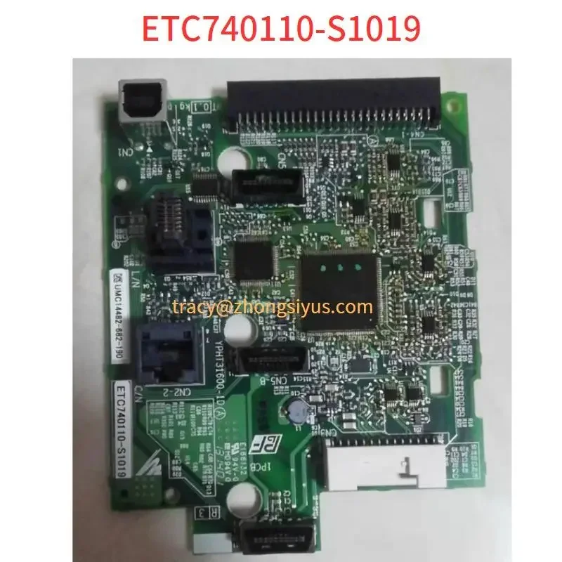 

ETC740110-S1019 Used YASKAWA Inverter A1000 Main CPU Board Control IO Terminal Board