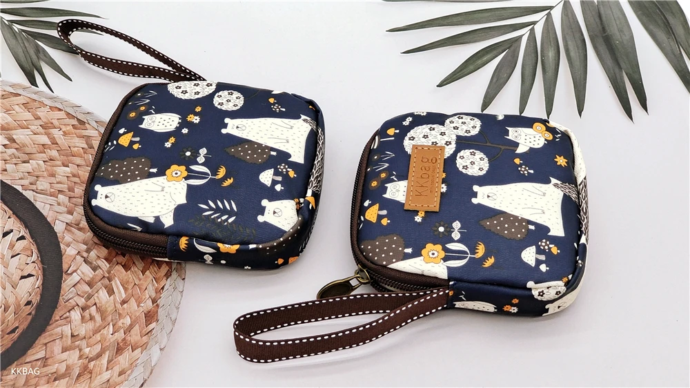 Nette Tampon Lagerung Tasche Frauen Mädchen Serviette Sanitär Pad Beutel Kosmetik Tasche Fall Tragbare Geldbörse Mini Reise Veranstalter – Detail 21