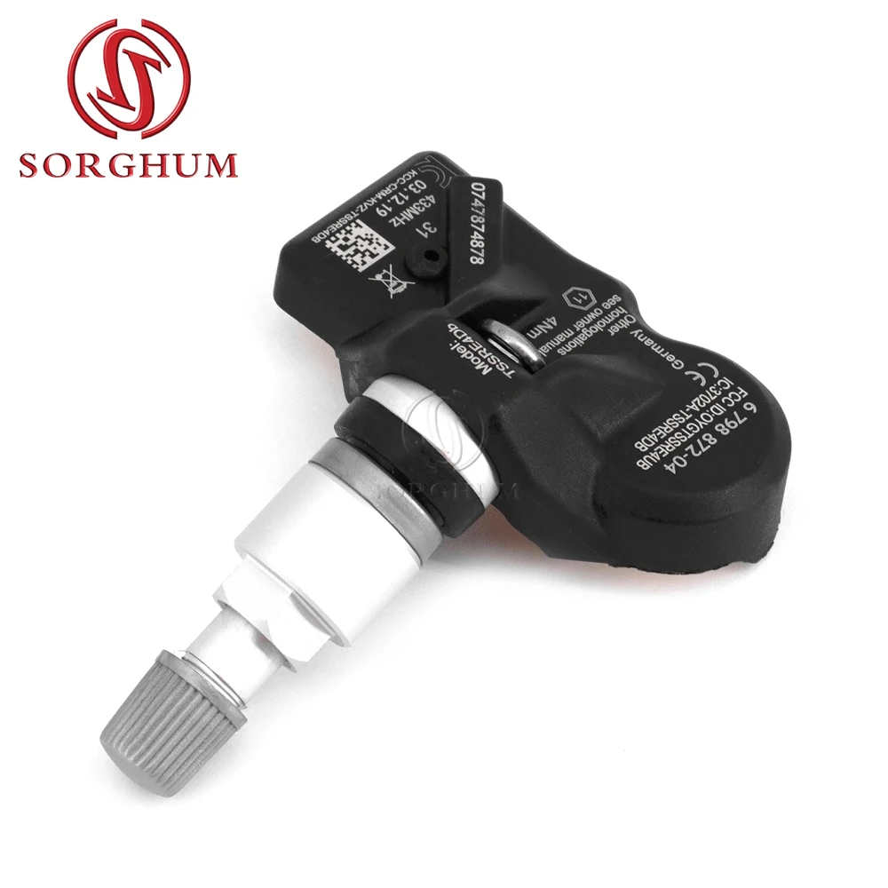 SORGHUM 36106798872 TPMS Car Tire Pressure Monitor Sensor For BMW X1 X3 X4 Z4 F10 F11 Mini Coupé Rolls-Royce Ghost 6798872-04