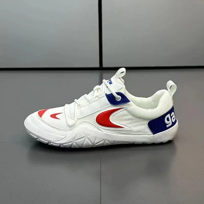 

Мужские летние новые сетчатые туфли, повседневная универсальная легкая дышащая стильная обувь, ультра-мягкая универсальная спортивная обувь на мягкой подошве