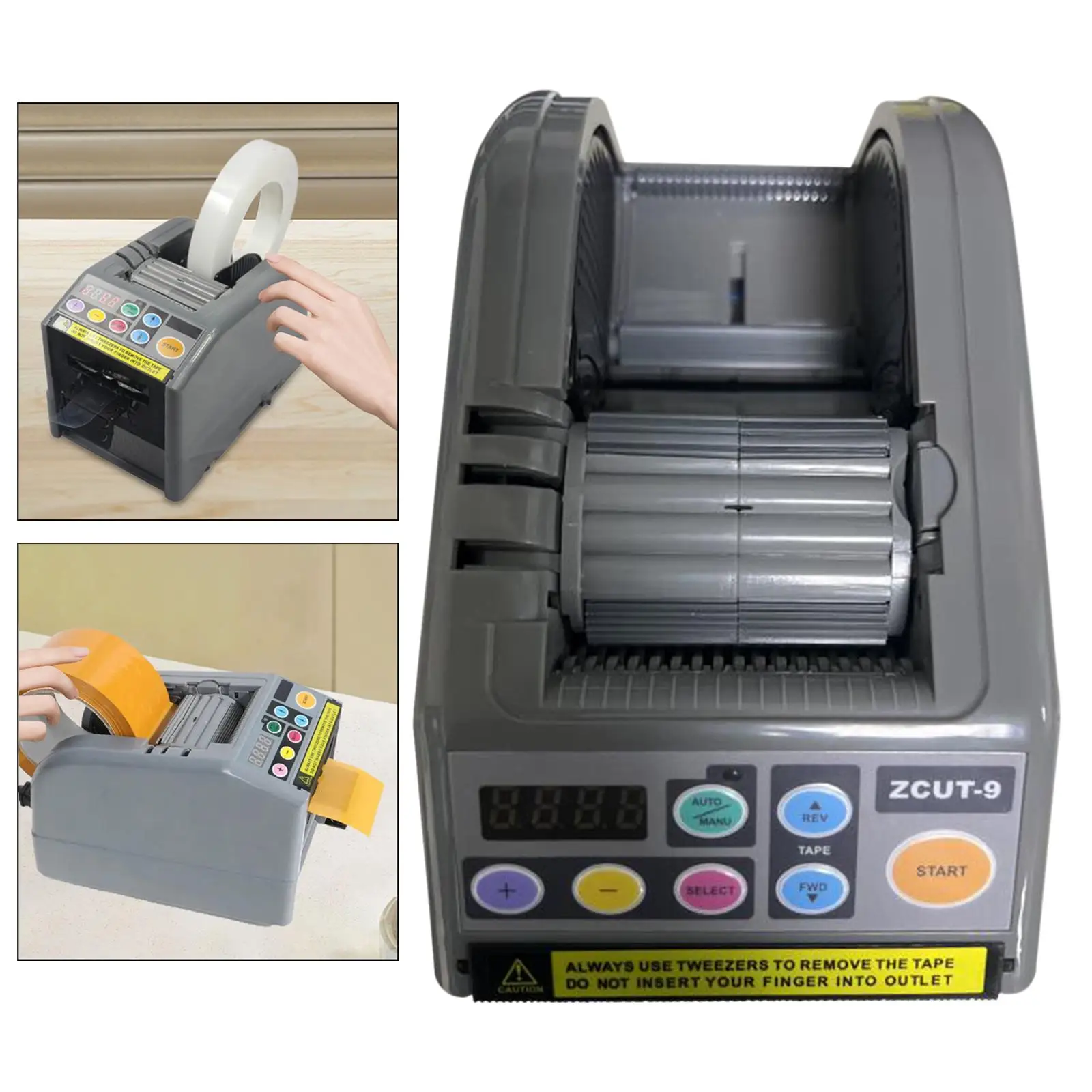

Automatic Tape Cutting Machine Tape Cutter Dispenser Masking Paper Dispenser for Process Tape Sealing Glue Kraft Paper Tape