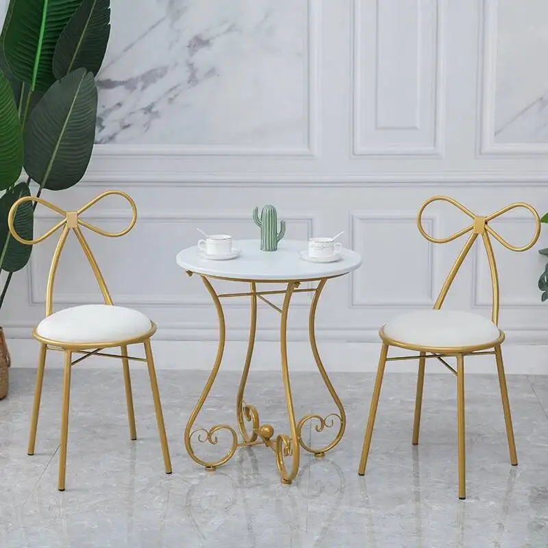 

Round Coffee Iron Small Dining Gold White Designer Modern Small Tables Tea Metal Coffee Muebles Table Garden Furniture Sets