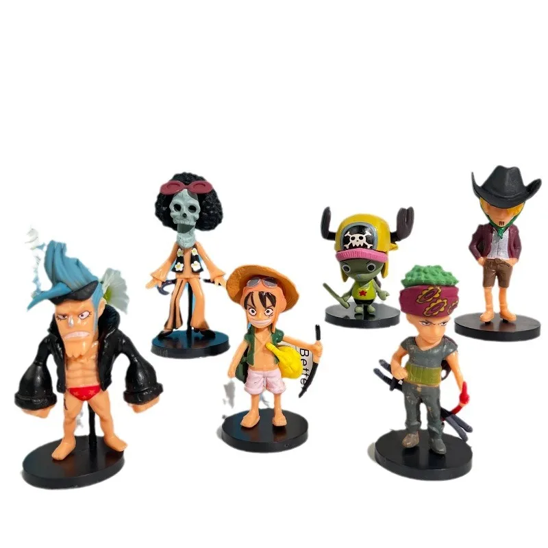 Popular One Piece Figure Luffy Blind Box Cartoon Ornaments Children's Anime Doll Model Toys Random 1pcs