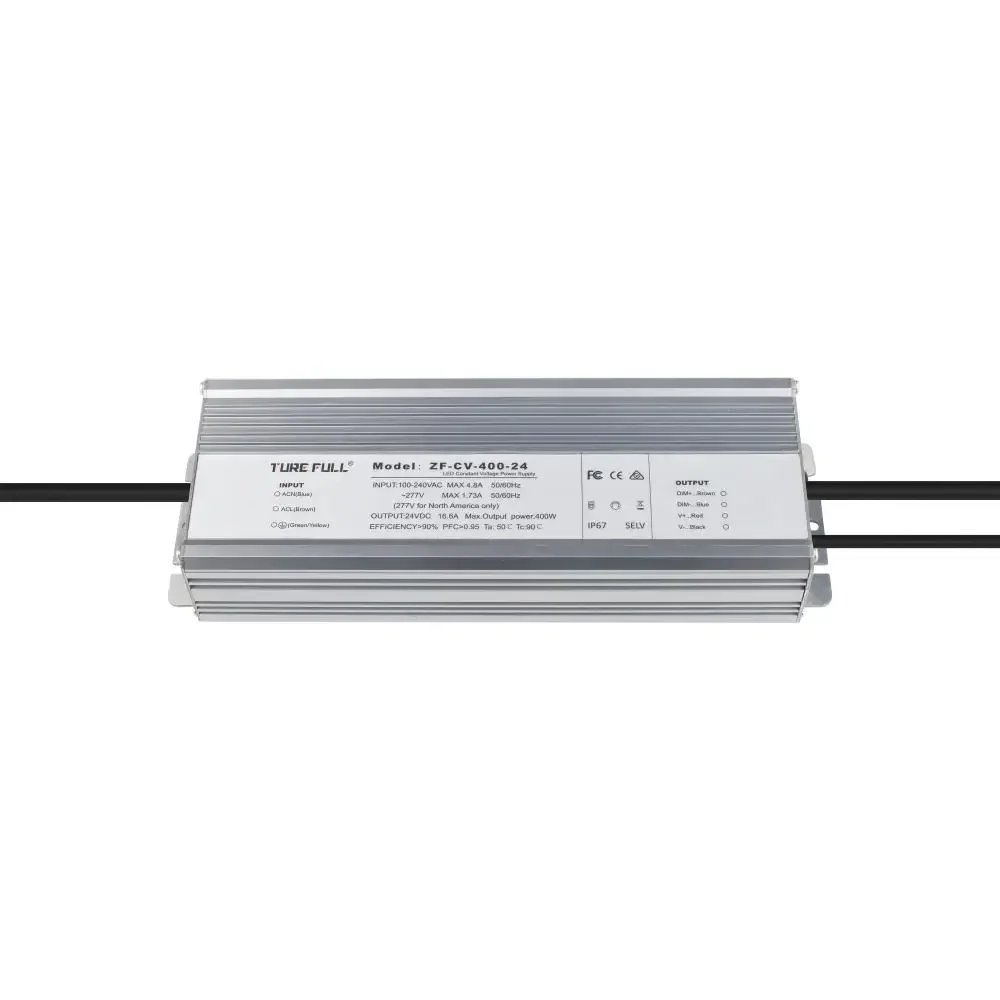 IP68 Waterproof 110v 220v AC DC Switching Power Supply 24W 400W 12V 24V Constant Voltage LED Driver LED Strip 36W Single Output