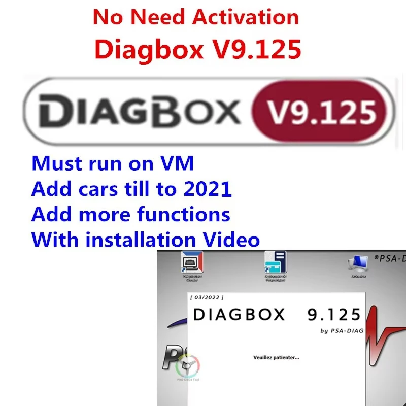 Software Lexia 3 Diagbox V9.125, V9.68, PP2000, para Lexia 3, FW921815C, Diagbox 9.125, Citroen, Peugeot, el más nuevo