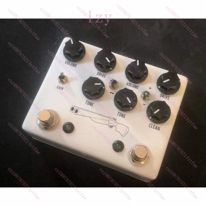 for LYR Pedal Overdrive Pedal Stompbox Pedal Guitar Pedal For DOUBLE BARREL V4