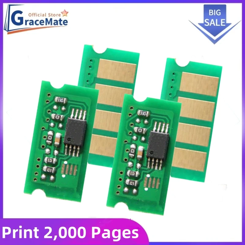 GraceMate 12pcs Chip For Ricoh Aficio SP C220s 222 240dn SP C230 240sf SPC220 Toner Cartridge 406159 406047 406099 406044 WW