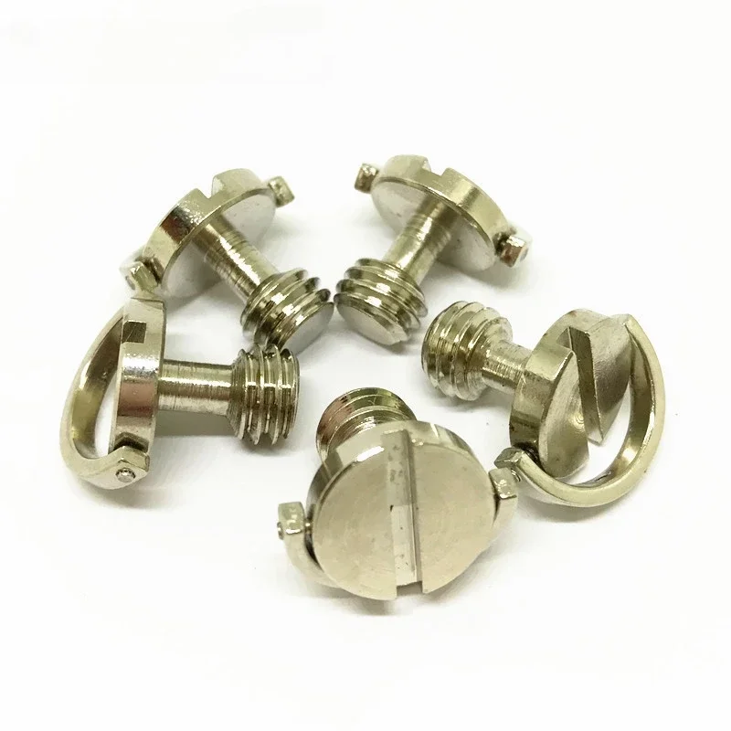 Adattatore per vite da 3/8 pollici vite ad anello in metallo di precisione C per treppiede per fotocamera accessori per Studio fotografico vite per treppiede