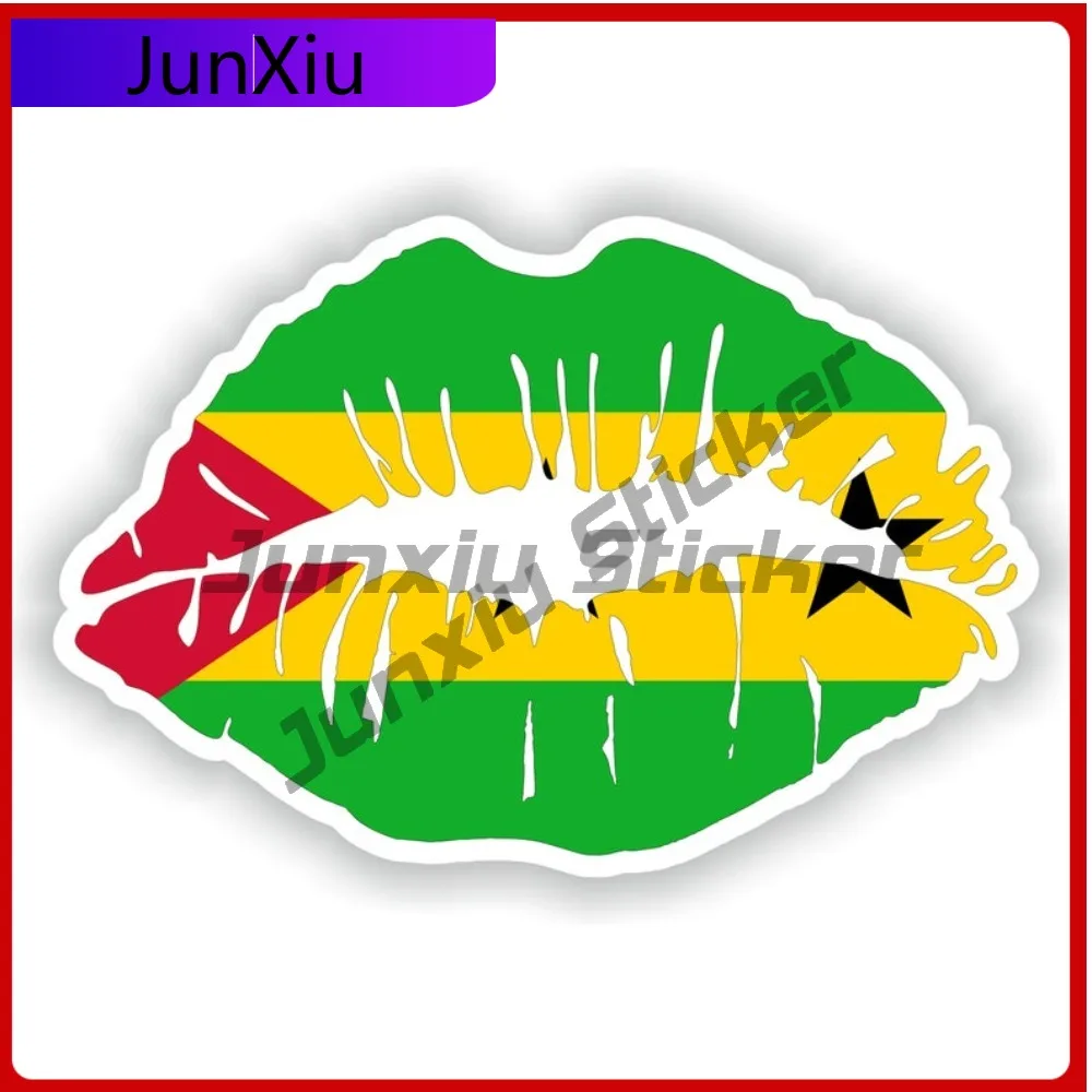 

Sao Tome And Principe Lips Flag Beautiful Automotive Exterior Accent Ideal On Suv Truck Camper Exterior Surfaces With