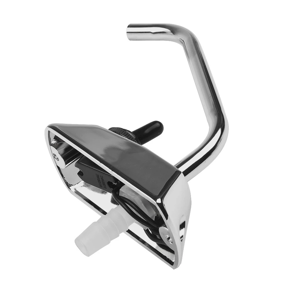 

12V Electric Water Pump 360 Degree Rotation Boat Water Faucet Antirust Automatic Faucet Tap for Boat Galley Caravan Motorhome RV