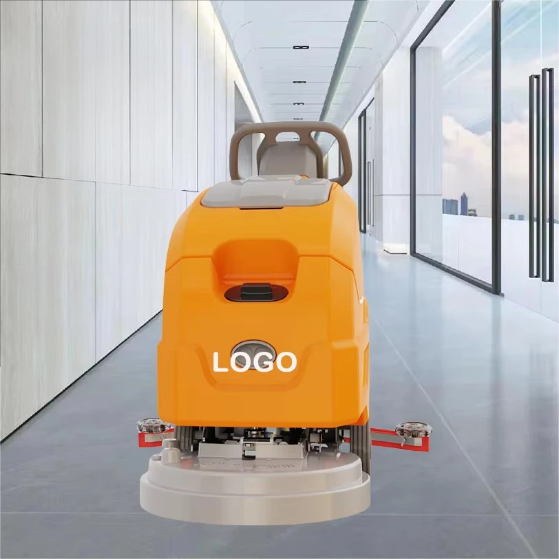 

New Product Factory Price Walk Behind Floor Cleaning Machine Industrial Small Compact Floor Scrubbers Machine